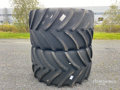 Quantity of (2) Firestone IF1100/50R42MAXTRAC TL 197B Tires