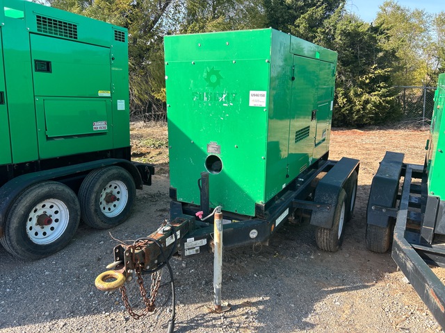 2015 Multiquip DCA70SSIUMQRP 70 kVA Mobile Generator Set 2015 Multiquip DCA70SSIUMQRP 70 kVA Mobile Generator Set