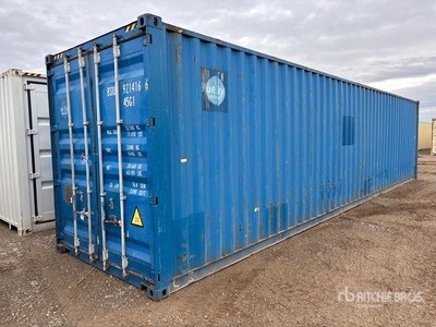 2010 40 ft High Cube Contenedor de almacenamiento