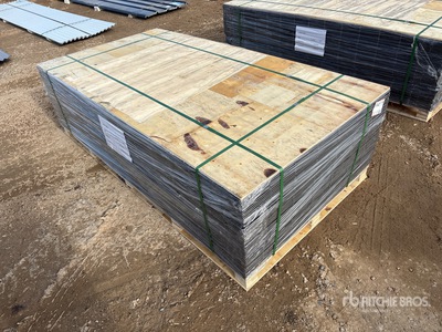 Quantity of (100) 2025 3.ft 6 in x 7 ft 6 Gauge Wire Mesh (Unused)