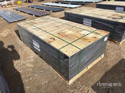 Quantity of (100) 2025 3.ft 6 in x 7 ft 6 Gauge Wire Mesh (Unused)