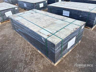 Quantity of (100) 2025 3.ft 6 in x 7 ft 6 Gauge Wire Mesh (Unused)