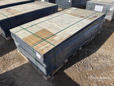 Quantity of (100) 2025 3.ft 6 in x 7 ft 6 Gauge Wire Mesh (Unused)