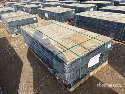 Quantity of (100) 2025 3.ft 6 in x 7 ft 6 Gauge Wire Mesh (Unused)