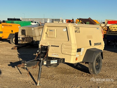 2019 Doosan P250/HP210WDO-T4F Mobile Air Compressor