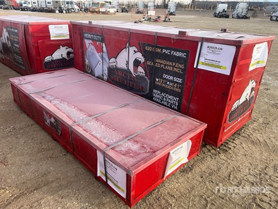 2025 Arctic Shelter 30 ft x 40 ft x 22 ft Peak Double Truss Storage Building (Unused)