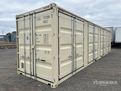40 ft High Cube Multi-Door Storage Container