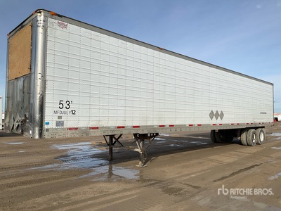 2013 Wabash 53 ft x 102 in T/A Kühl-Anhänger