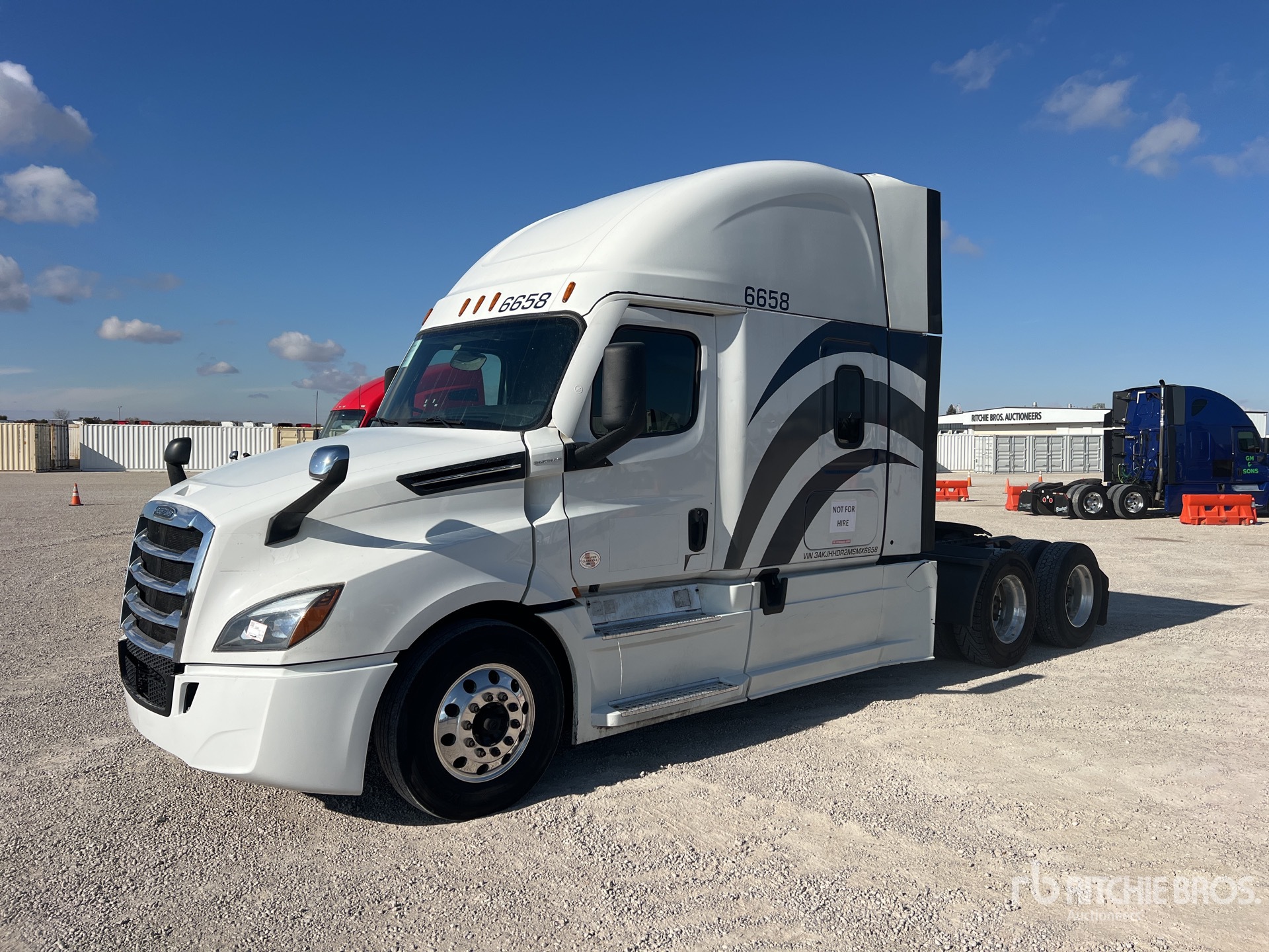 2021 Freightliner Cascadia 126 6x4 Cabeza Tractora Cabina Dormitorio