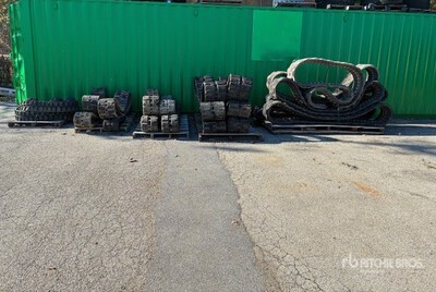 Quantity of Used Rubber Skid Steer & Mini Excavator Tracks