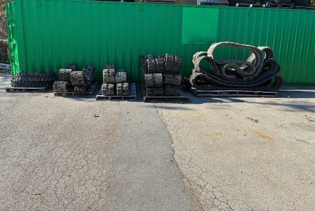 Quantity of Used Rubber Skid Steer & Mini Excavator Tracks