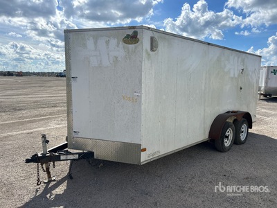 2016 Trailer 7X16TA2 18 ft T/A Gesloten aanhangwagen