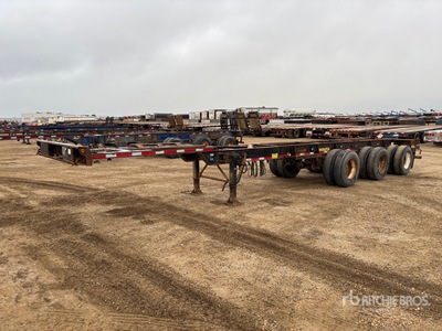 2004 Max Atlas 40 ft Tri/A Extendable Container Trailer