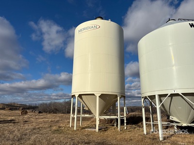 Meridian 1610 +/- 149 ton 4 Ring Smooth Wall Hopper صومعة الحبوب