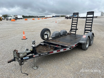 2018 MMDI 10 ft T/A Equipment Trailer