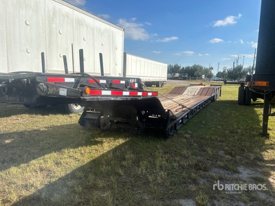 1994 Talbert Tri/A Removable Gooseneck Lowboy Trailer