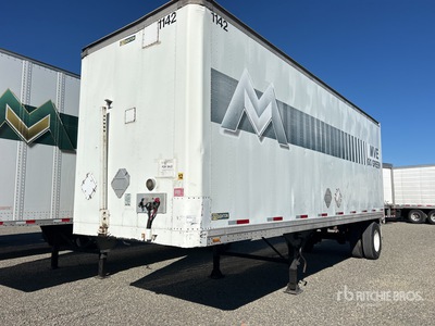 2000 Stoughton DVW-285S 28 ft x 96 in S/A مقطورة فان