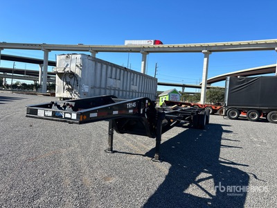 2018 CIMC SZJ9347TJZ54 19 ft 8 in T/A Container aanhangwagen