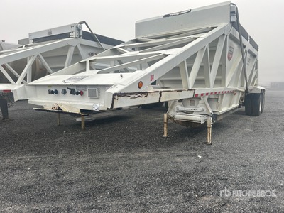 2019 Brazos 42 ft T/A Belly Dump Trailer