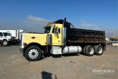 2002 Peterbilt 379 6x4 T/A Dump Truck
