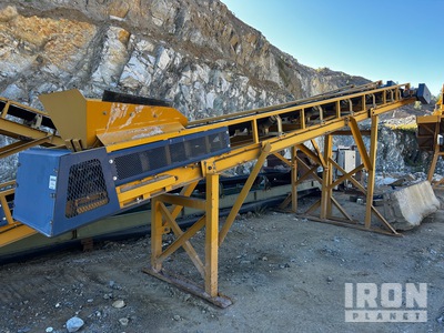 24 in x 30 ft Stationary Stacking Convoyeur