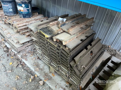 Quantity of 27.5 In Double Bar Track Shoes (Unused)