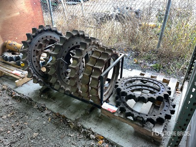 Quantity of (11) Miscellaneous Sprocket Segments