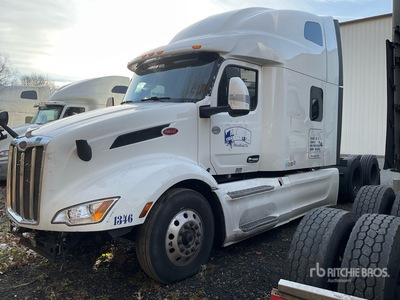 2023 Peterbilt 579 6x4 Cabeza Tractora Cabina Dormitorio