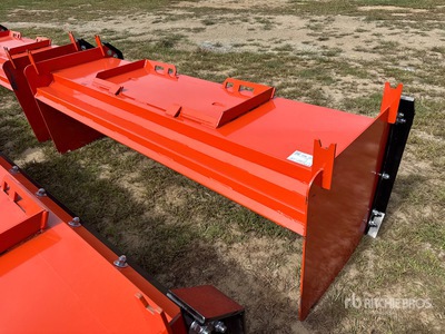 2025 Kit Containers QT-SP-8-23-PB 93 in Skid Steer Snow Pusher (Unused)