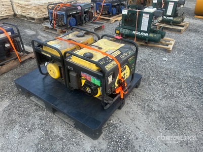 Quantity of (2) Portable Generator Set