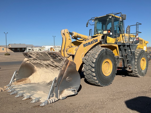 2013 Komatsu WA500-7 Wheel Loader 2013 Komatsu WA500-7 Wheel Loader