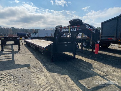 2024 PJ 40 ft T/A Gooseneck Remolque Portamaquinaria