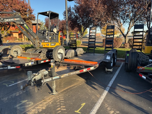 2018 MMDI 510CMPH 10 ft T/A Equipment Trailer