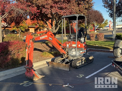 2018 Kubota U17R1 variable track حفارة صغيرة