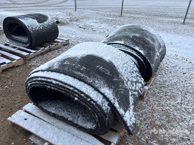 Quantity of (2) Rolls of 1/2 In Rubber Matting ورش و مخازن متنوعة