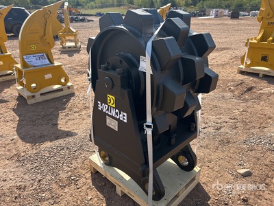 2025 Elephant EPCW720-E Excavator Compaction Wheel - Fits 18 - 24 ton (Unused)