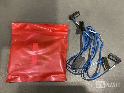 (10) Philips Internal Perc 6I Raid Controller Card Cables