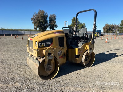2017 Cat CB434B Double Drum Roller