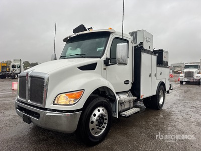 2026 Kenworth T280 4x2 شاحنة خدمة
