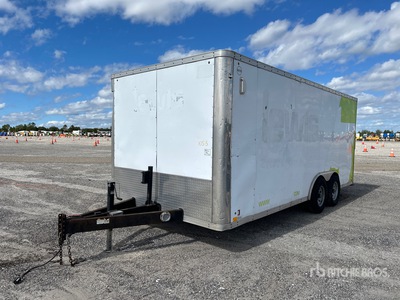 2019 Cross 18 ft T/A Enclosed Trailer