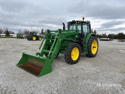 2015 John Deere 6140M 4WD Tractor