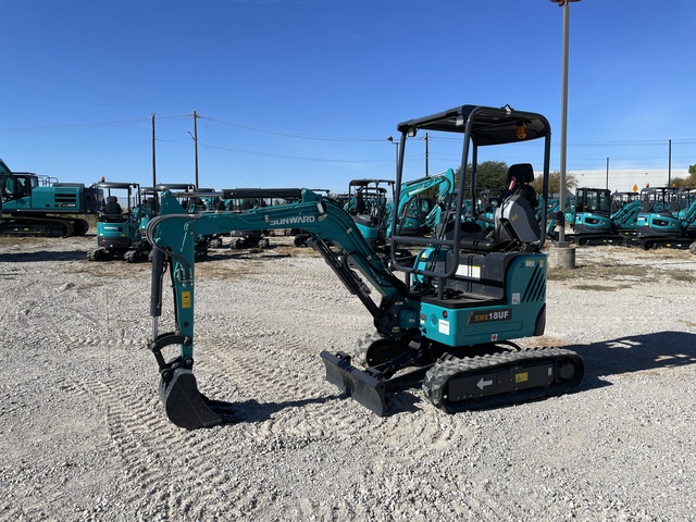 2024 Sunward SWE18UF Mini Excavator (Unused)