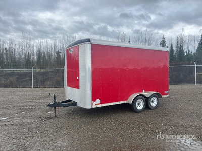2022 Forest River 14 ft T/A Enclosed Trailer