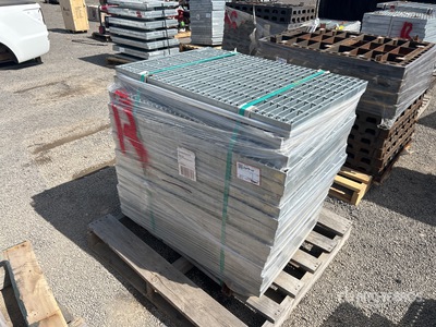 Quantity of 980 mm x 680 mm Grates