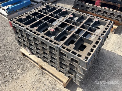 Quantity of 1160 mm x 800 mm Infill Grates