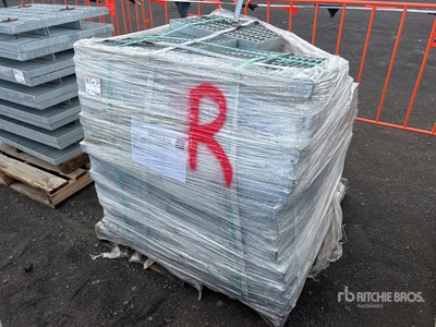 Quantity of 530 mm x 530 mm Grates Varios otros