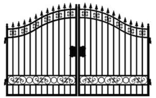 Greatbear Wrought Iron Driveway Gate (Unused) Greatbear Wrought Iron Driveway Gate (Unused)