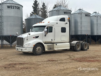 2013 Peterbilt 587 6x4 تراكتور شاحنة كابينة النوم (ثنائية المحور)