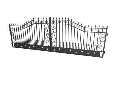 Greatbear Wrought Iron Driveway Gate (Unused)