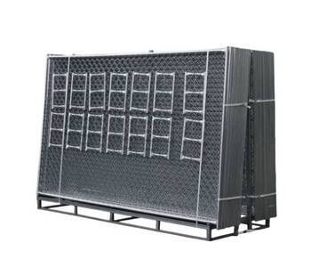 Chery Industrial 10x6 ft Chain Link Construction Fence (2 (Unused)